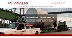 Desktop Screenshot of docksidelogistics.com
